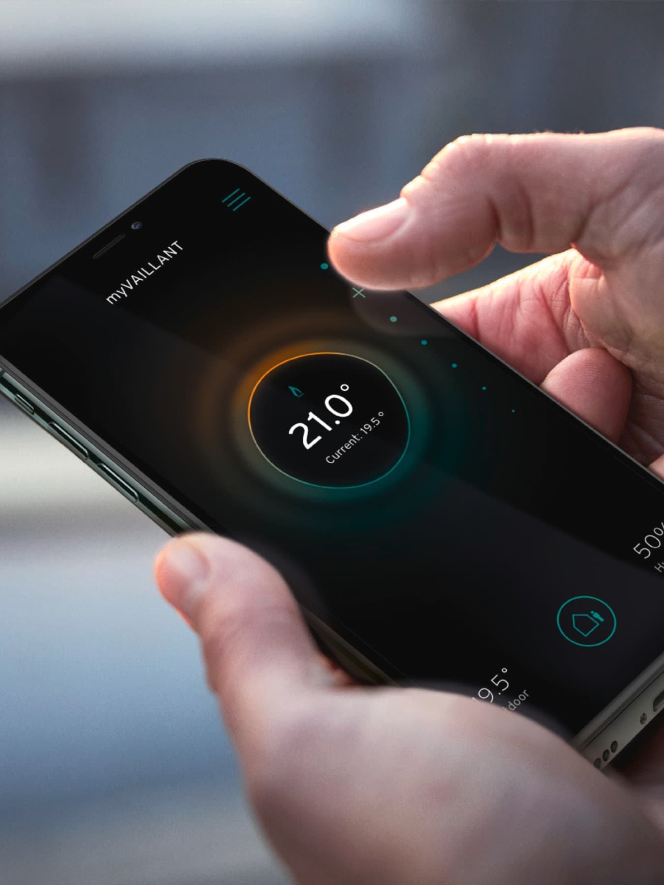 Cu ajutorul unui smartphone