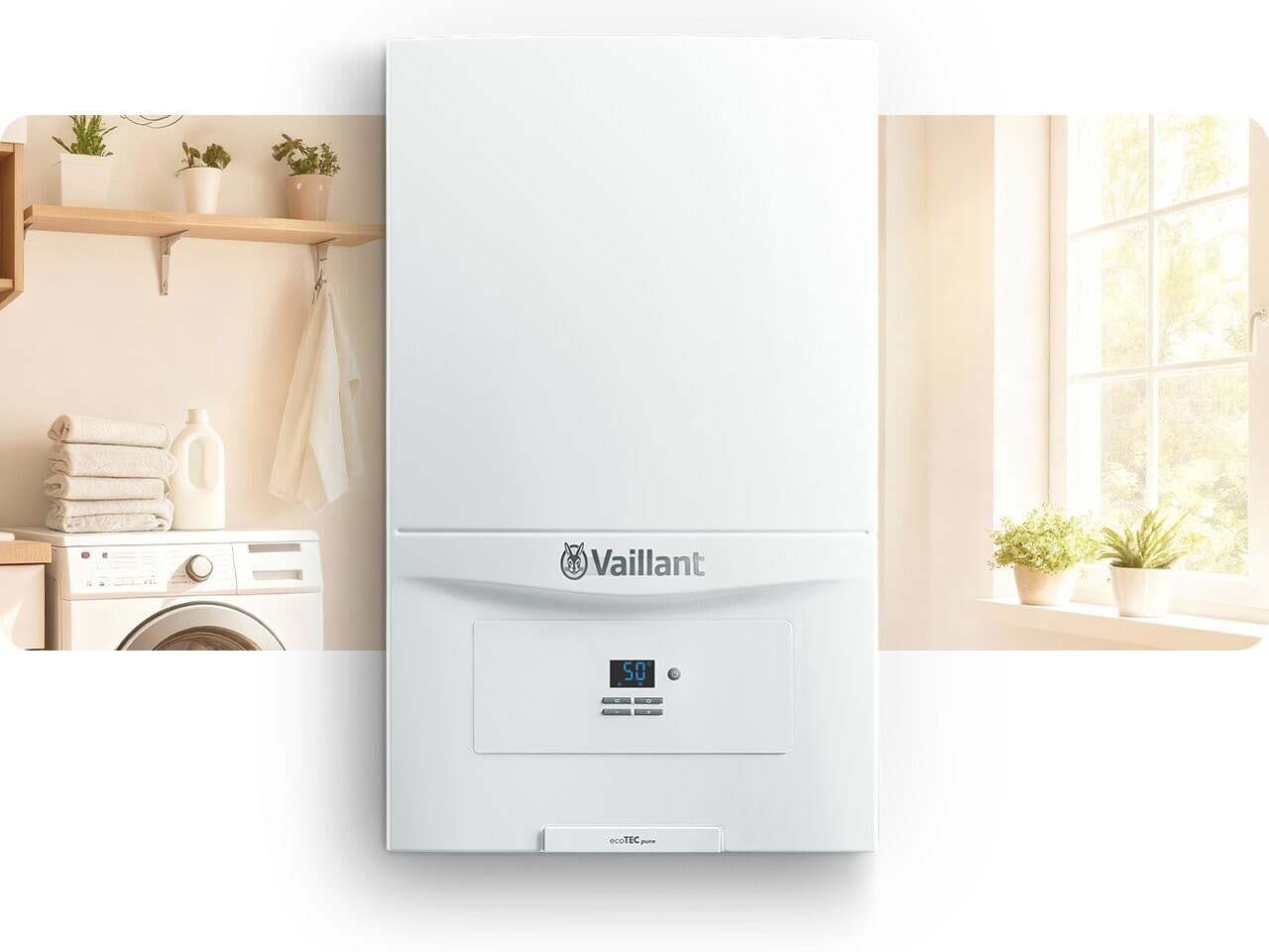 Centrala termica pe gaz ecoTEC pure