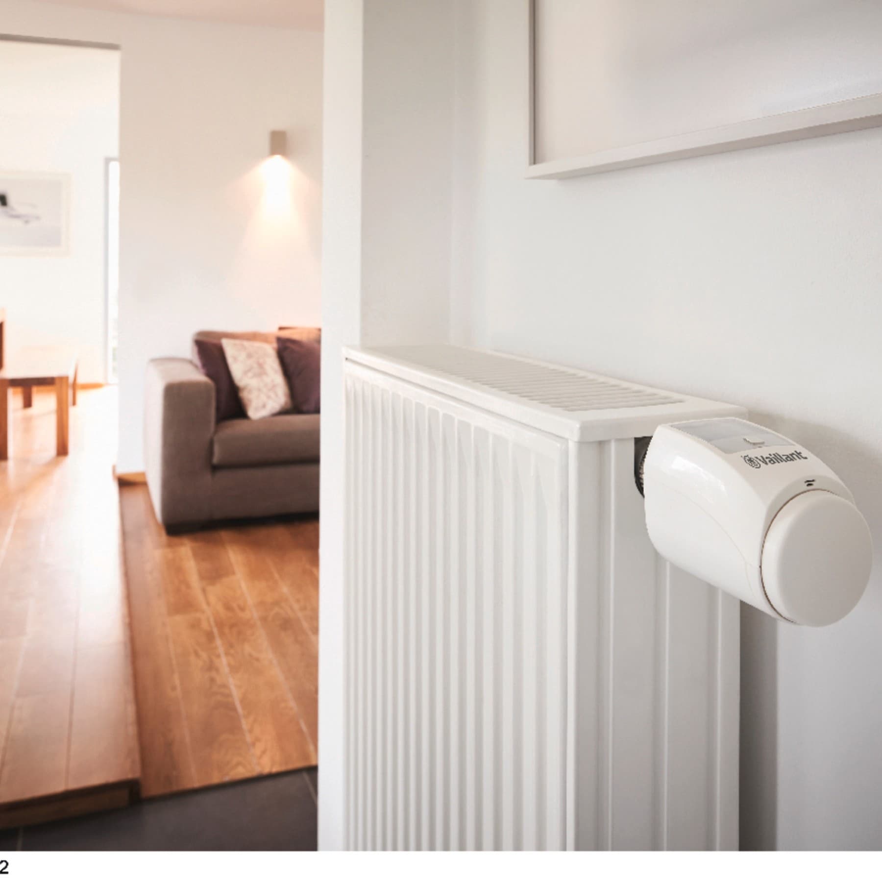 Radiator in sufragerie