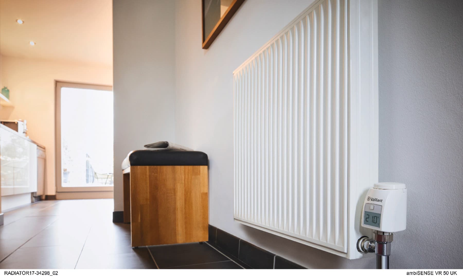 Radiator in hol
