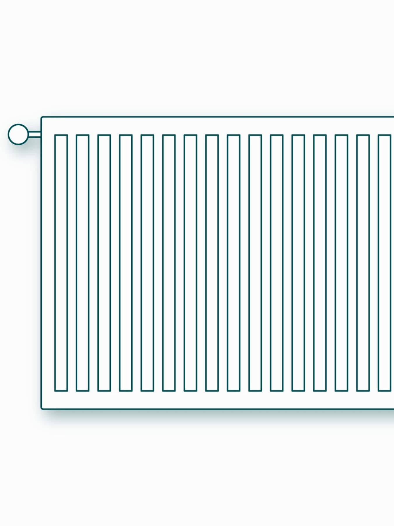 Schita unui radiator compact cu placi