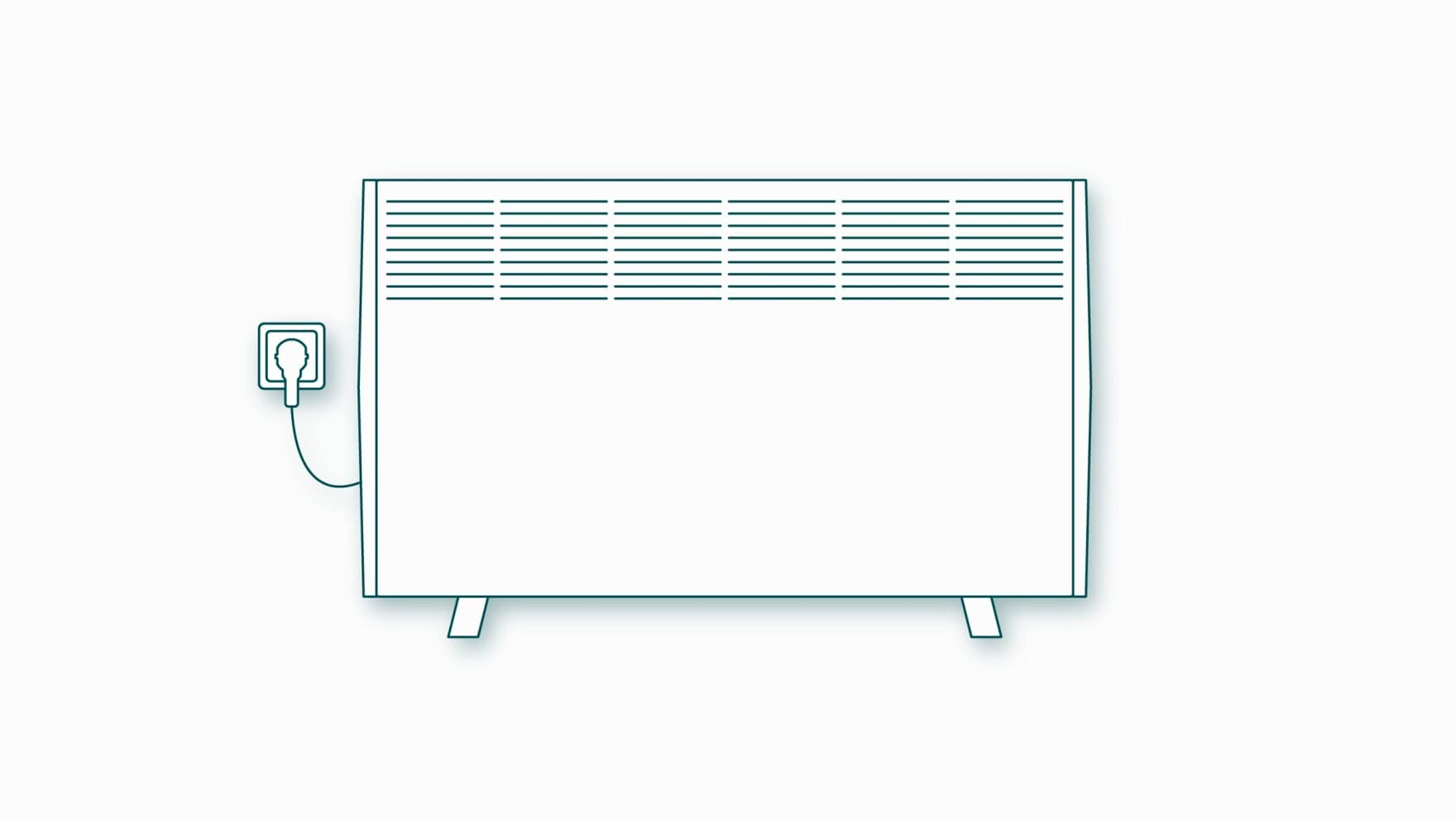 Schita grafica a unui convector