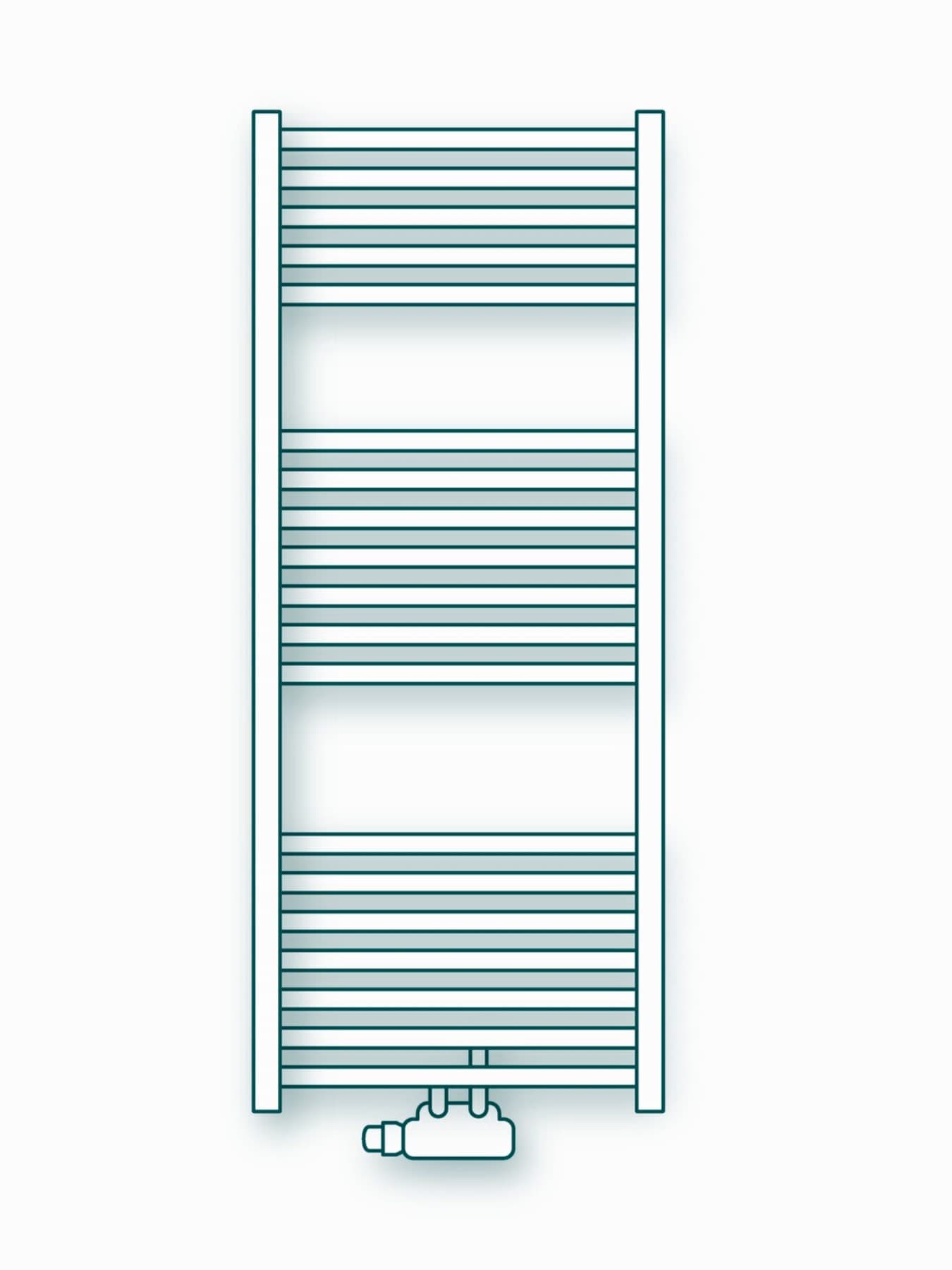 Schita unui radiator pentru baie