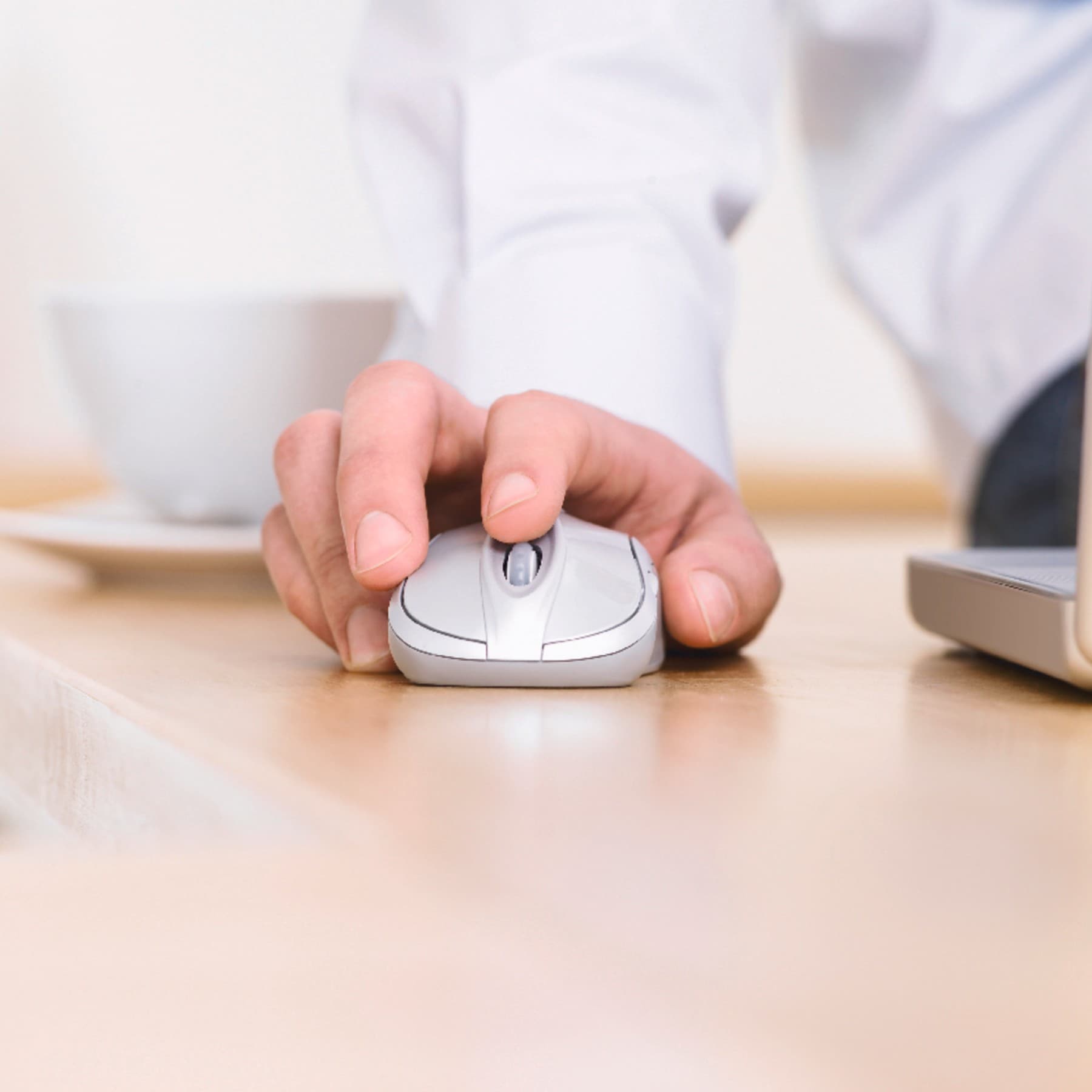 O mana pe un mouse.